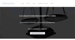 Desktop Screenshot of coloradobankruptcyfirm.com